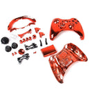 Red Full Housing Shell Case Kit Replacement Parts for Xbox 360 Controller