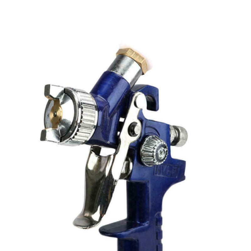120ml HVLP Air Spray Gun Auto Paint Car Detail Up Base Gravity Repair Z1O3