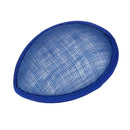 Royal Blue Teardrop Sinamay Base for Hat Fascinators Headpiece Millinery DIY