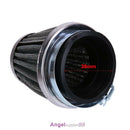 39mm 2 Layer Steel Net Filter Gauze Motorcycle Clamp-on Air Filter Cleaner