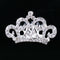 Princess Crystal Crown Mini Hair Comb Tiara for Wedding Bridal Headpiece