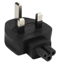 Uk 33-Pin Male To Iec 320 C5 Plug ,Uk To C5 Ac Power Adapter Uk Plug. Indus
