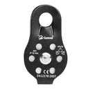 Arborist Rock Climbing Tree Caving 8-12mm Rope Grab Protect Belay Pulley Black