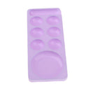 Plastic Nail Art Makeup Mixing Tray Palette Eyeshadow Pigment Ink Blending
