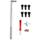 Valve Stem Remover Installation Repair Chrome Tool Kit Puller Tire Plug Core OZ