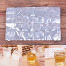 10Pcs 24 Grids Disposable Ice-making Bags Frozen Ice Cube Tray Mold Self Sealing