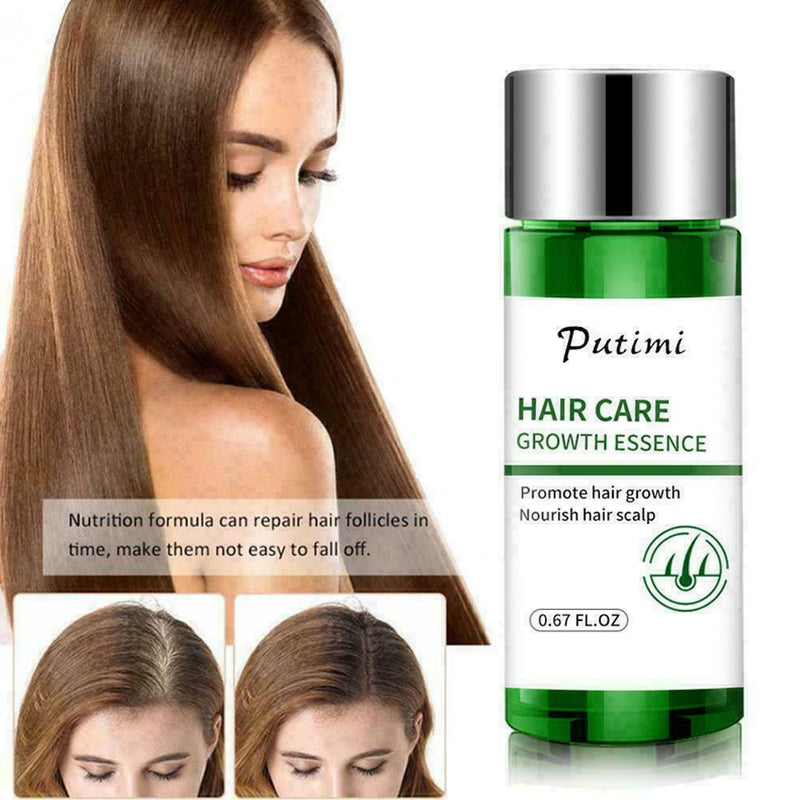 Hair Growth Dense Regrowth Ginger Serum Oil Anti Loss 20ML Treatment Essenc E7M5