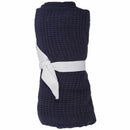 100% Cotton Baby Infant Cellular Soft Blanket Pram Cot Bed Mosses Basket Cr N6E5