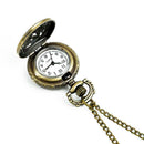 Personalised Engraved Bronze Dolphin Pocket Watch Men Significance Memorial D4D2