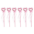 6 Pieces Costume Fairy Princess Queen Princess Fairy Wand for Halloween