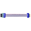 20CM PCI-E 1X Professional Riser Card Ribbon Extender Extension CabME