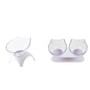 Set Of 2 Round Puppy Elevated Water Bowls Raised