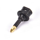 Toslink Optical Female to 3.5mm Male Mini Toslink Plug S/PDIFAdaptorConnector Bj