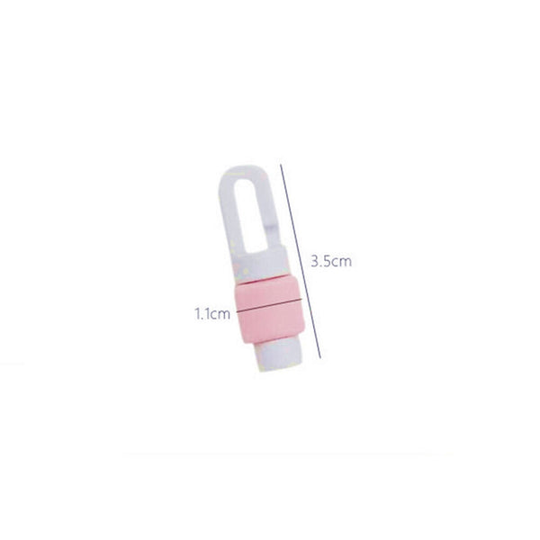 5x Protector Saver Cover for Smart Phone Lightning USB Charger Cable Cord FT