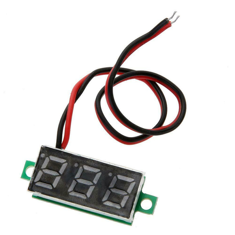Mini 0.28inch DC 2.5V-30V LED Digital Battery Voltage Meter Voltmeter Panel A