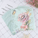 20PCS Napkins paper Decoupage Tissue Flowers Wedding Birthday DIY Decorati_