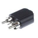 10xDual 2-RCA Male to 3.5mm Female Stereo Audio Converter Adapter RCA