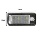 2x LED Licence Plate Light Lamp White For Audi A3 A4 B6 B7 A6 A8 Q7 S4 etc