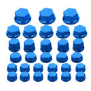 60Pcs Motorbike Motorcycle Screw  Cap Cover Decoration For Kawasaki