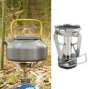 Outdoor Mini Camping Stoves Portable 1.94 KW Strong Gas Burners Hiking Powe S7R1
