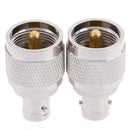 1x UHF Male PL259 PL-259 plug to BNC Female jack RF coaxial adapter connector'OZ