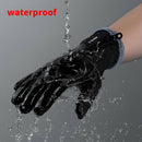 kyncilor Thicken Warm Cycling Gloves Waterproof Windproof Men Bike Gloves F