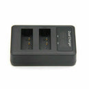 Mamen LP-E10 LPE10 LP E10 Digital Camera Battery Batteries LCD Dual USB Cha