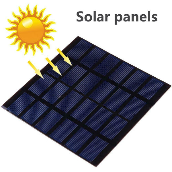 1.5W 6V Polycrystalline Silicon PET Laminated Processing Solar Cell Panel A#S