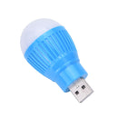 USB Mini LED Cool White Night Light Bulb for Portable Reading Flashlight BX