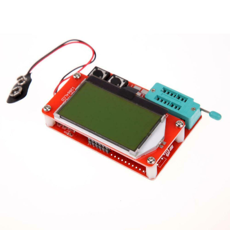 M328 digital Transistor Tester Capacitance ESR Meter Diode Triode MOS LCR  A