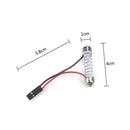 T10 5050 SMD 16 Colors RGB LED Panel Car Auto Interior Reading Map Lamp Bulb