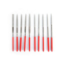 10pcs guitar file fret nut saddle slot grinding set luthier repair burnish FES