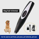 Professional Pets Trimmer USB Rechargeable Electric Dogs Cats Hair Clipper
