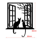 Metal Window Cat Cutting Dies DIY Decoration Home Scrapbooking Craft Paper  BX