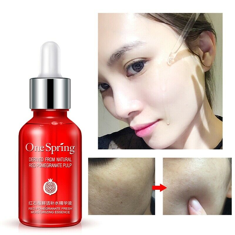 One Spring Red Pomegranate Hydrating Essence Liquid Moisturizing Nourishing T4D9