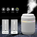 3 in 1 200ML USB Air Humidifier Ultrasonic Cool-Mist Adorable Cans Mini Hum
