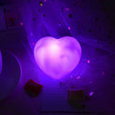 led heart shape colors change kids mini night light baby bedroom children lampLJ