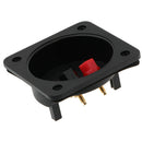 DIY Home Car Stereo Screw Cup Connectors Subwoofer Plugs 2-Way Speaker Box
