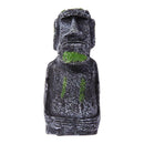 Fish Tank Landscaping Artificial Easter Island Statue Decoration(Small)