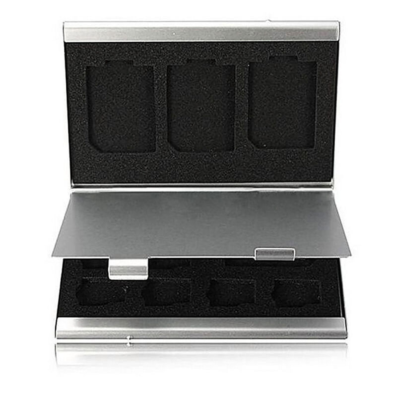 New.Metal Aluminum Micro SD TF MMC Memory Card Storage Box Protecter Case Holder