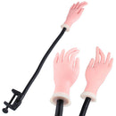 Nail Art Practical Soft Training Hand Tool With Flexible Holder Stand