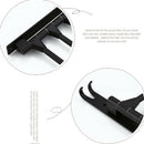 European Space Aluminum Bathroom Towel Rack Rotating Rod Towel Rack Hotel T