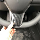 Carbon Fiber Style Interior Exterior Cover Trims Accessories for Tesla Mode P6G5