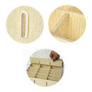 Multifunctional Wooden Storage Box Desktop Office 24 Grid Rack Mobile Phone P7M9