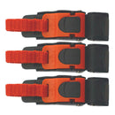 3PCS Quick Release Buckle Motorcycle Bike ATV Helmet Chin Strap Speed Clip