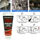 Car Exhaust System Pipe Repair Kit High Temperature to 1100C Cement Sealant 2019