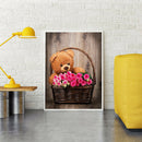 Full Round Drill Diamond Painting 5D DIY Romantic Bear Rhinestone Picture