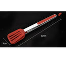 New Salad Tongs Silicone BBQ Cooking Food Serving Utensil Salad Tong 12.6"