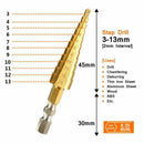 1X(Lot Of 4 Pcs Drills Countersunk Ladders Scale Rod Hexagon Triple-cornere
