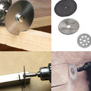 36PCS Rotary Cutting Wheels Tool Kit, Mini Diamond Cutting Wheel and HSS Ci